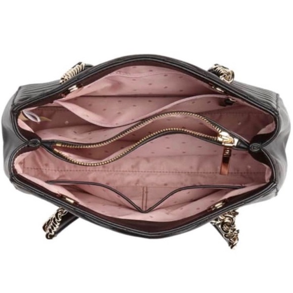 Kate Spade Reese Park Cournee Chevron Leather Bag - Picture 2 of 12